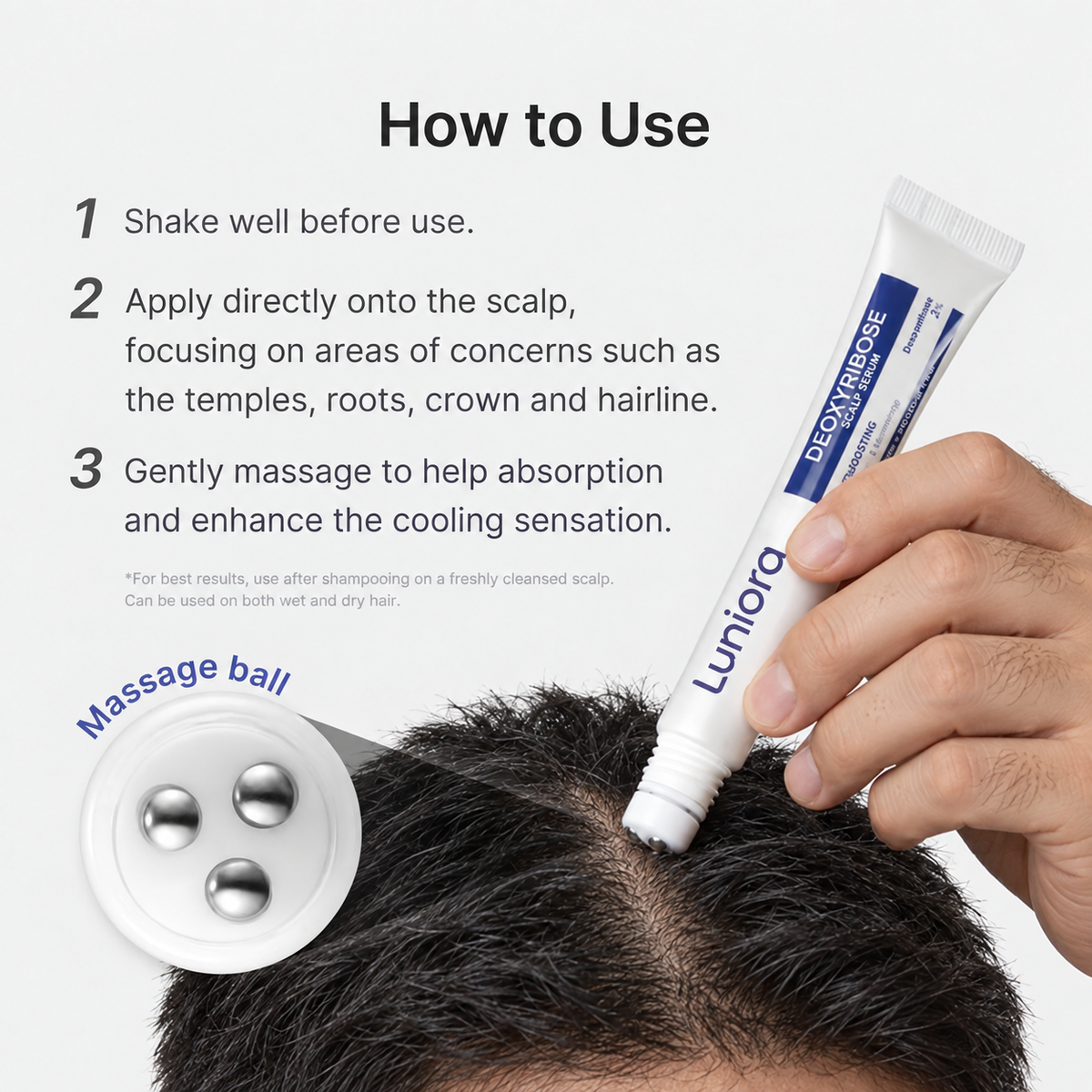 Deoxyribose Scalp Serum