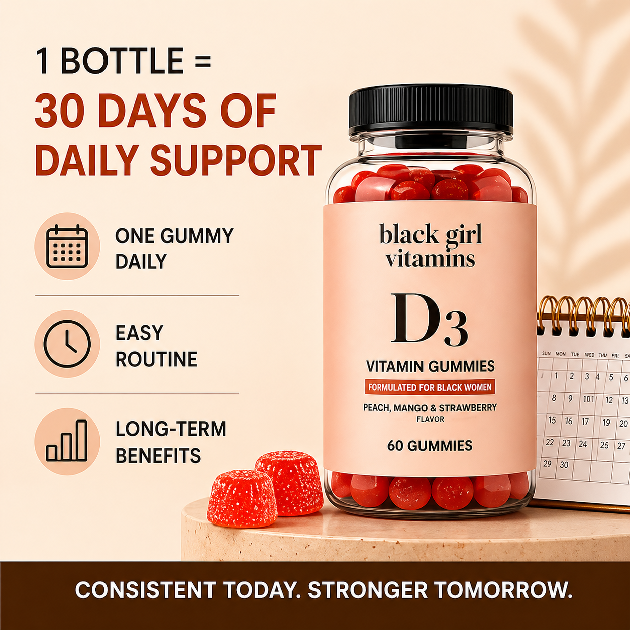 Glow Up Daily Vitamin Set