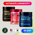 Ultimate Longevity Bundle - NMN, Glutathione, CA AKG, Biotin