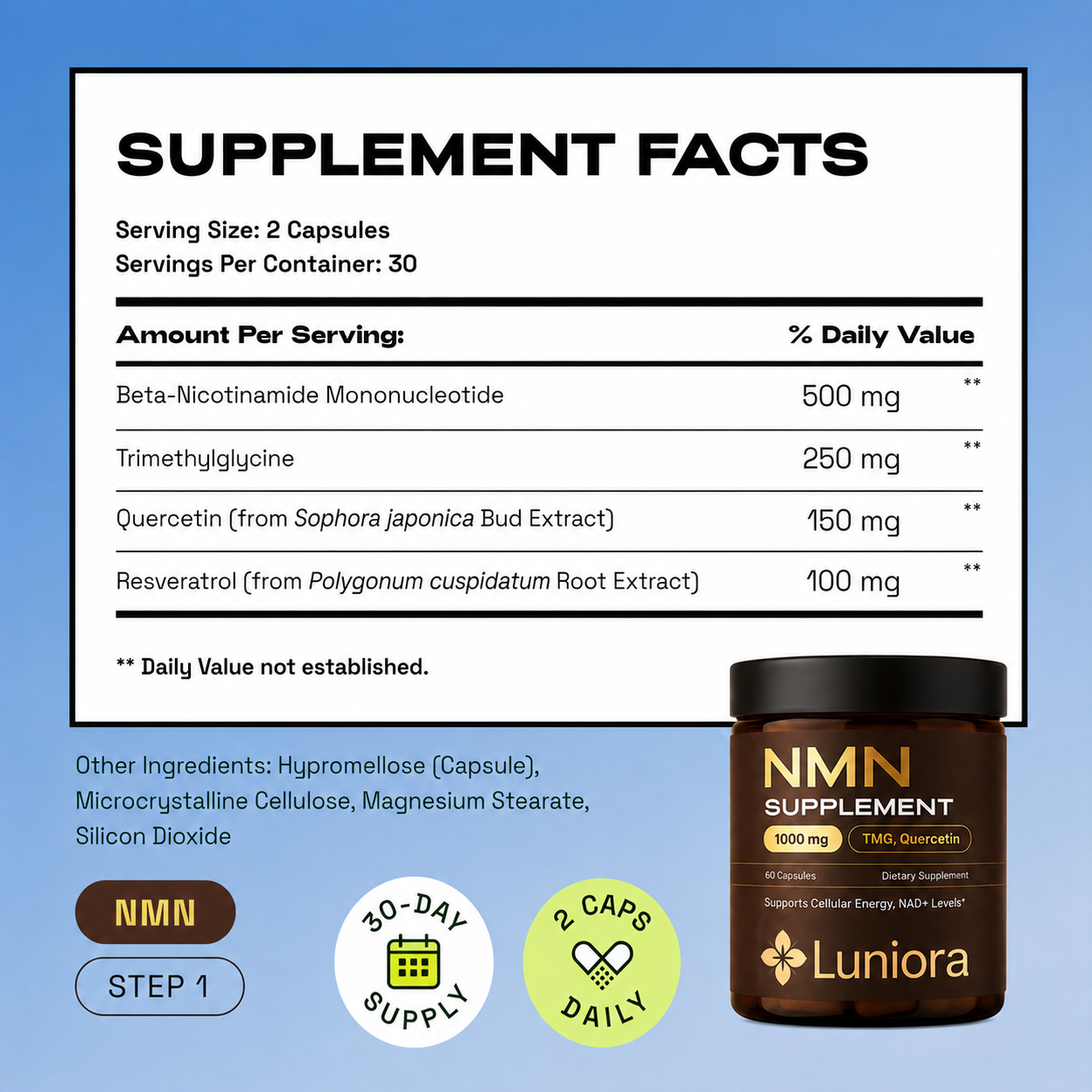 Energy & Defense DUO - NMN & Glutathione