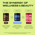 Ultimate Longevity Bundle - NMN, Glutathione, CA AKG, Biotin