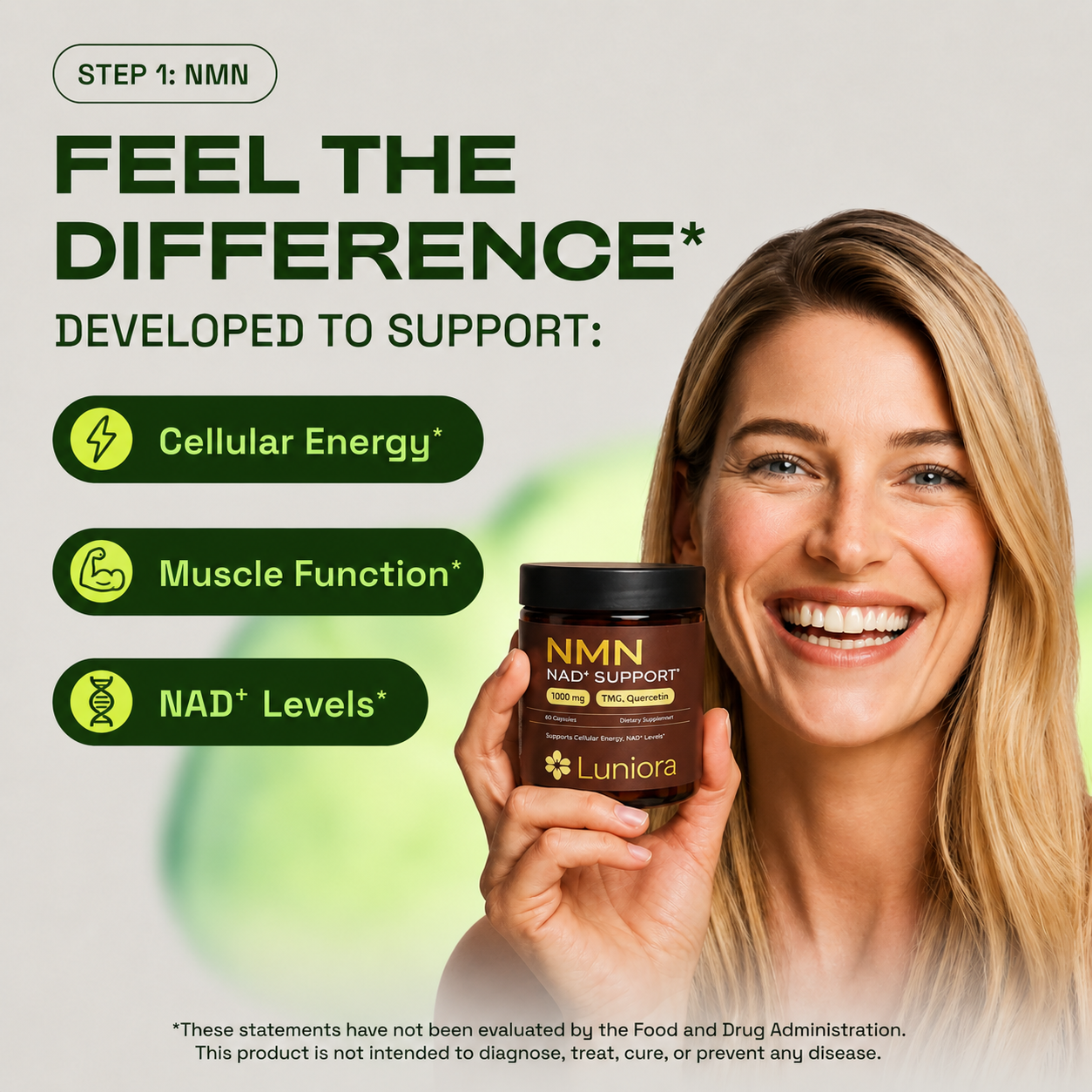 Ultimate Longevity Bundle - NMN, Glutathione, CA AKG, Biotin