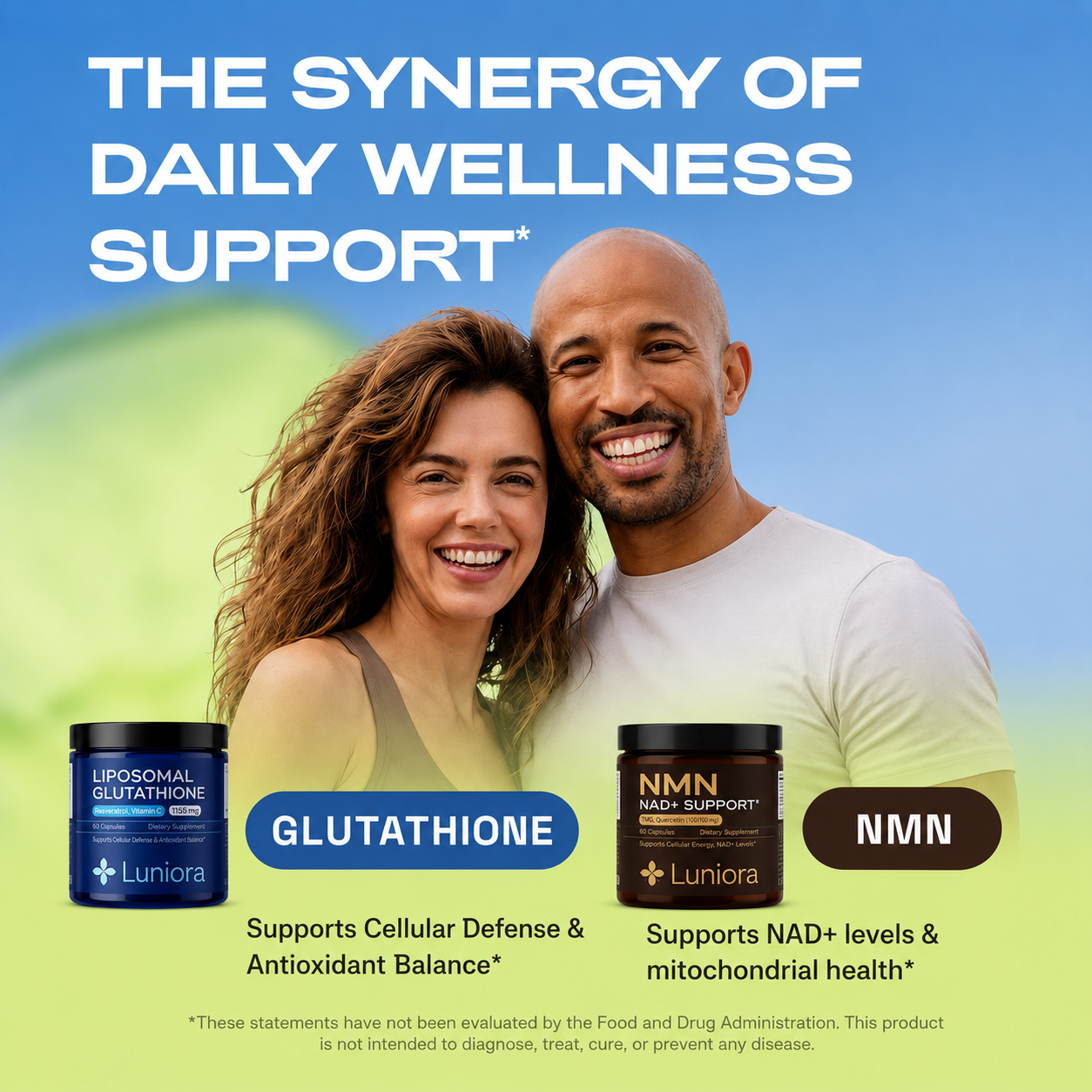 Energy & Defense DUO - NMN & Glutathione