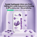 Luniora Purple Toothpaste - Instant Whitening