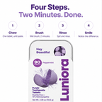 Luniora Purple Toothpaste - Instant Whitening