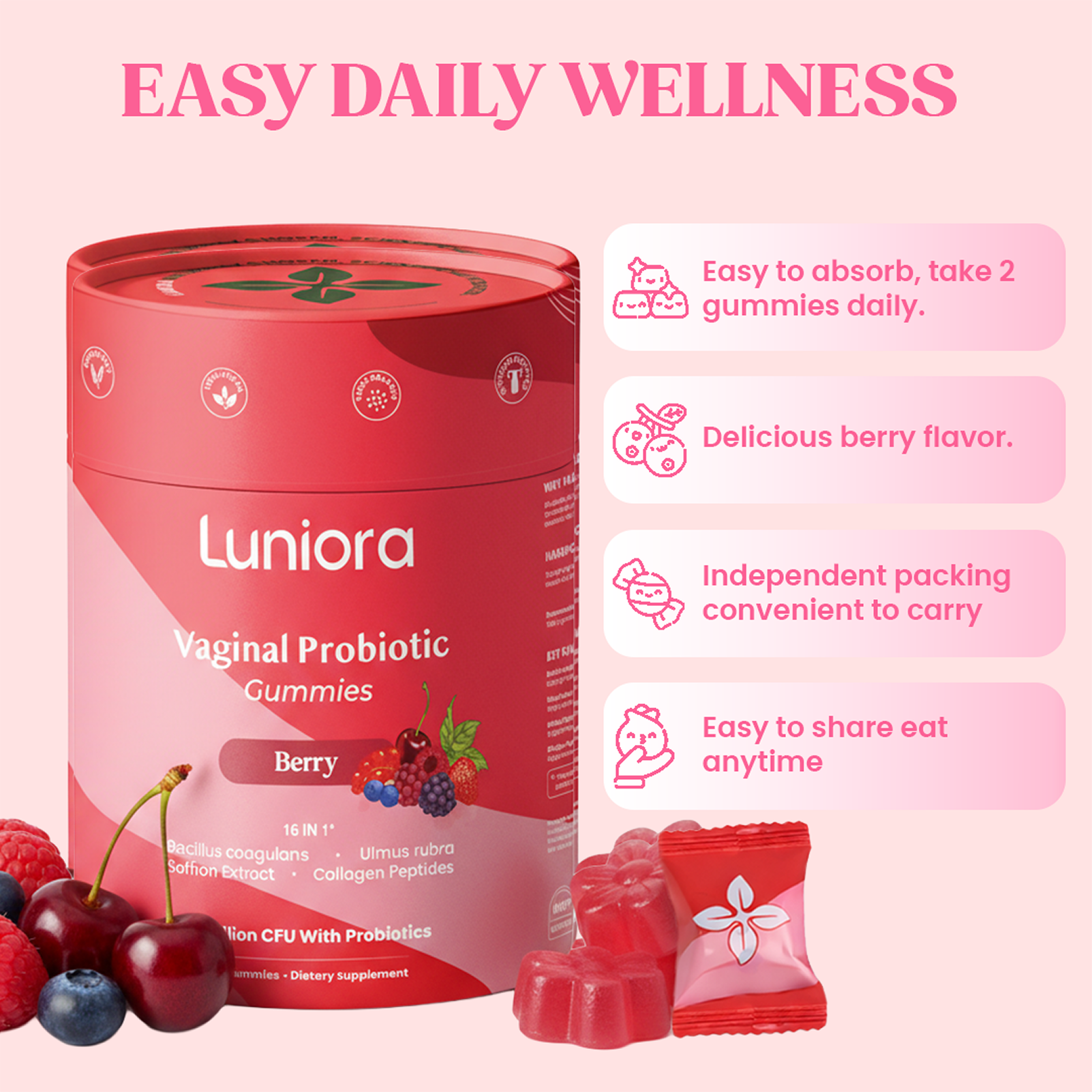 Vaginal Probiotic Gummies